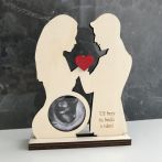 Rámeček na foto ultrazvuku