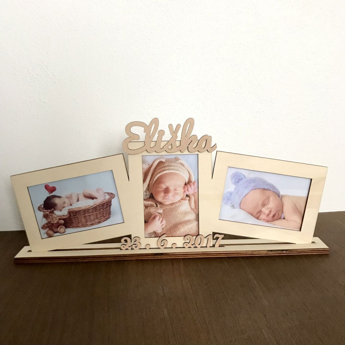 Rámeček na fotky - Narození dítěte