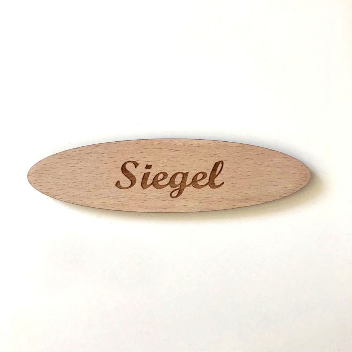 Cedulka na dveře - dřevěná kulatá