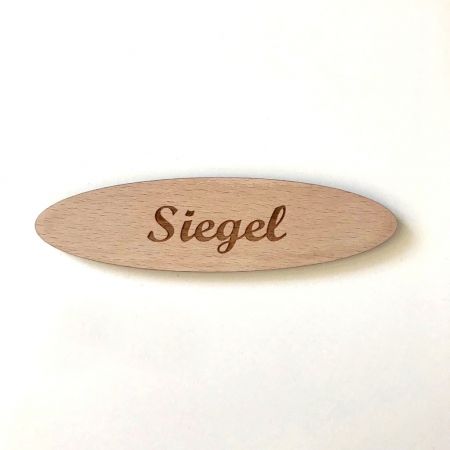 Cedulka na dveře - dřevěná kulatá