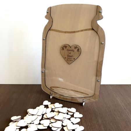 Sklenice - kniha hostů (guestbook)