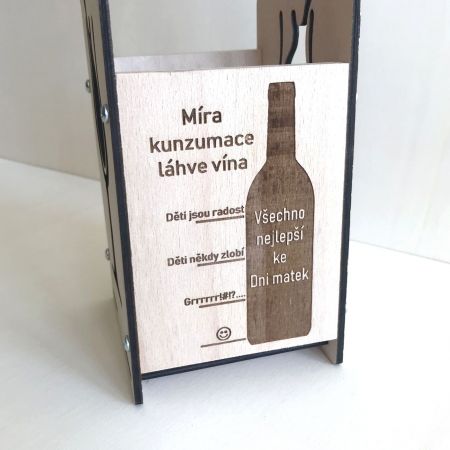 Bedýnka na víno - Den matek