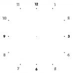 Dřevěné hodiny s fotkou nebo logem, velikost 20x20cm